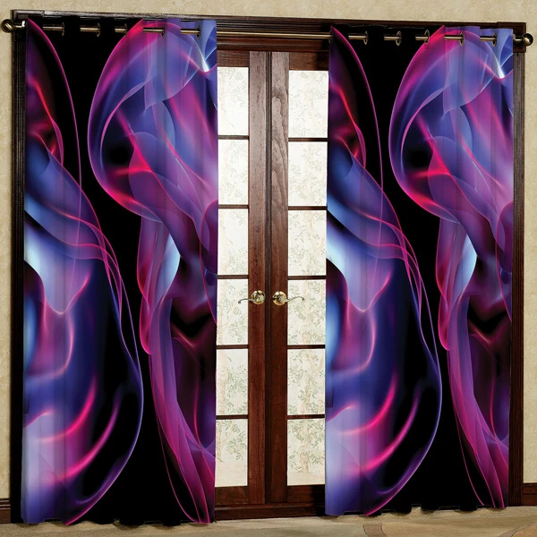 پرده مدل مخمل پانچی کد 6679 سایز 280x140 سانتی متر