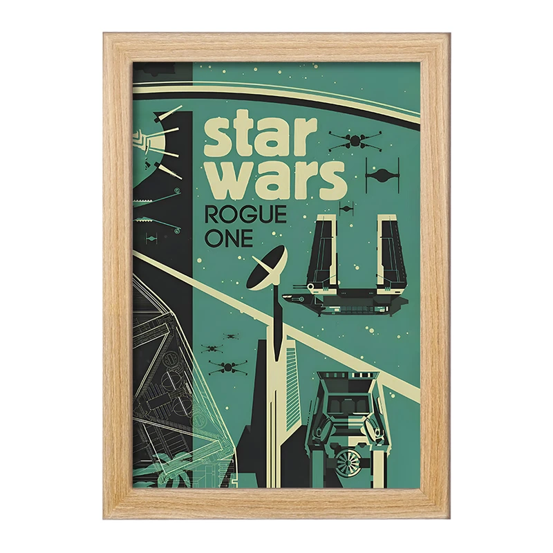 تابلو خندالو مدل جنگ ستارگان (Star Wars) کد F10502