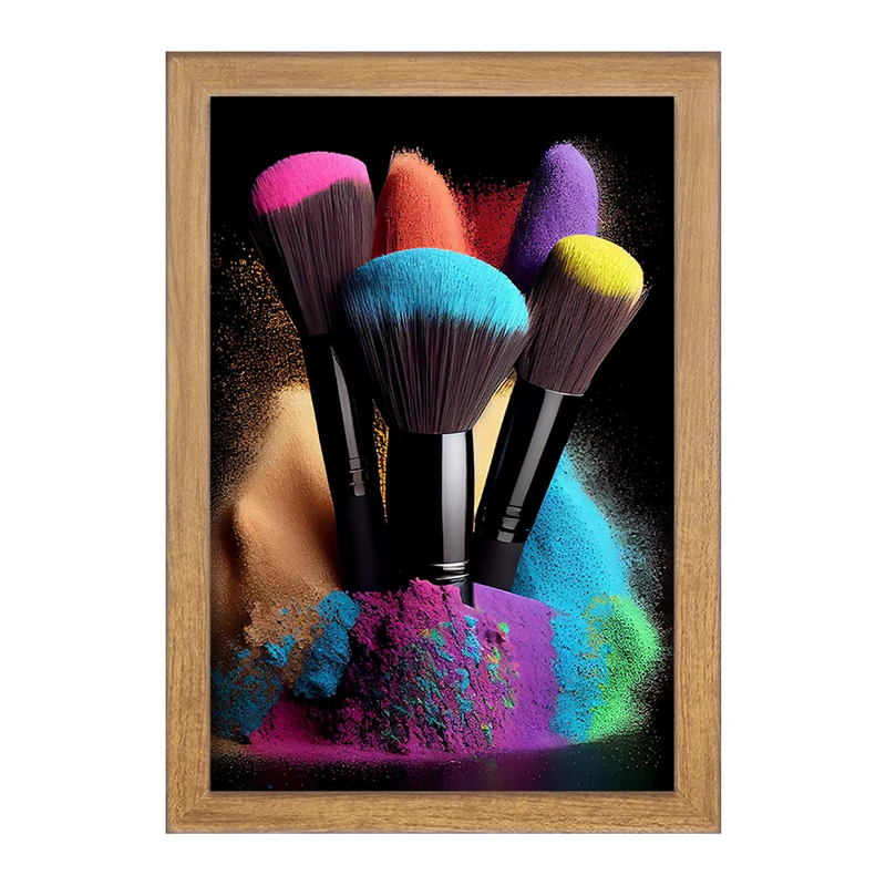 تابلو خندالو مدل آرایشگر و میکاپ آرتیست کد F1914