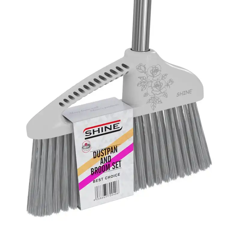 ست جارو و خاک انداز شاین مدل شانه دار