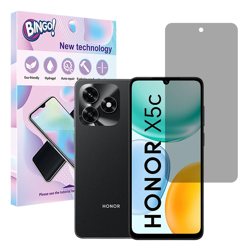 محافظ صفحه نمایش حریم شخصی بینگو مدل Tough مناسب برای گوشی موبایل آنر X5c
