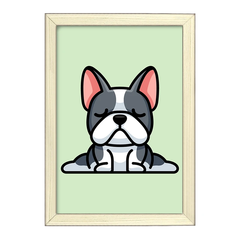 تابلو خندالو طرح حیوانات بامزه سگ کد 28388