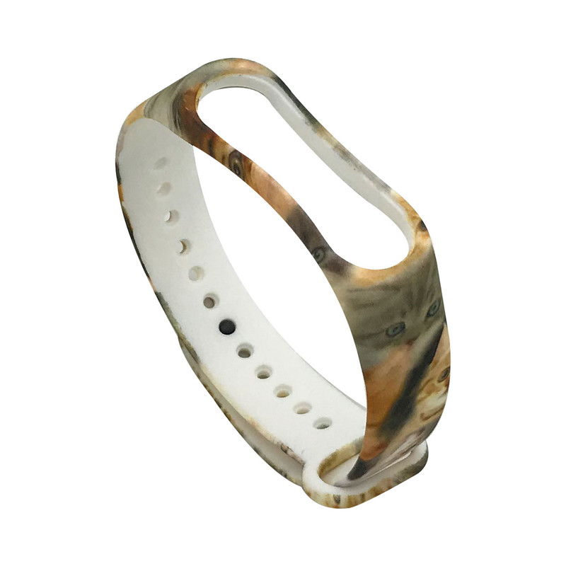 بند طرح گربه مدل CAT01 مناسب برای مچ بند هوشمند شیائومی Mi Band 3 /Mi Band 4