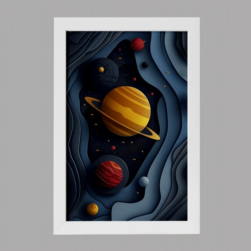 تابلو خندالو مدل کهکشان (galaxy) کد F7972