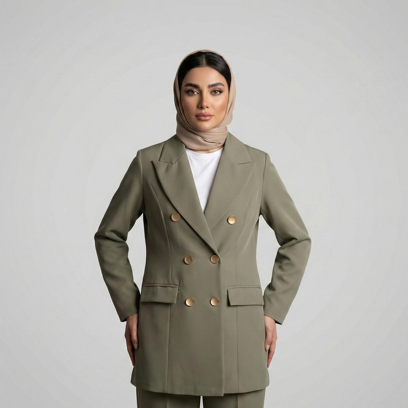 مانتو کتی زنانه السانا مدل شانار کد 134804
