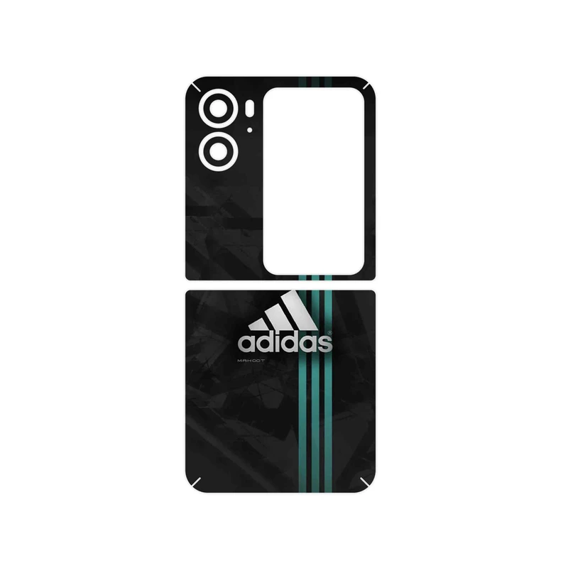 برچسب پوششی ماهوت مدل adidas_Logo مناسب برای گوشی موبایل اپو Find N2 Flip