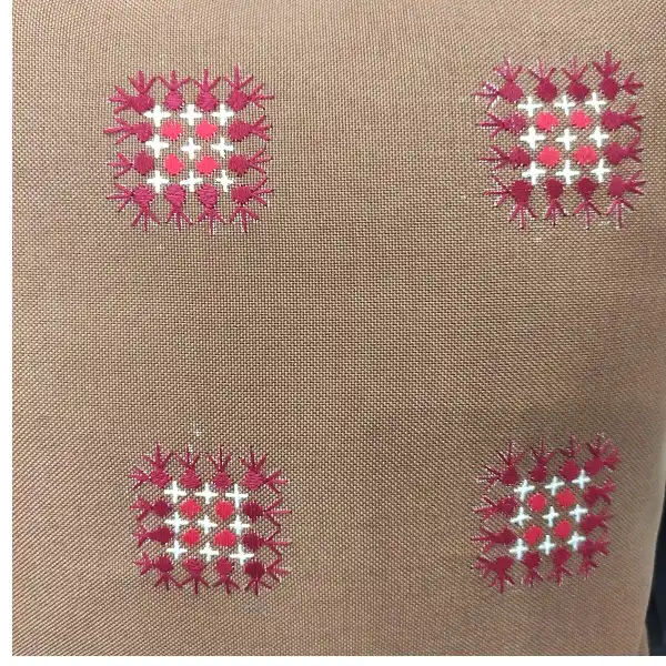 کوسن سوزن دوزی پری زاد مدل 0357