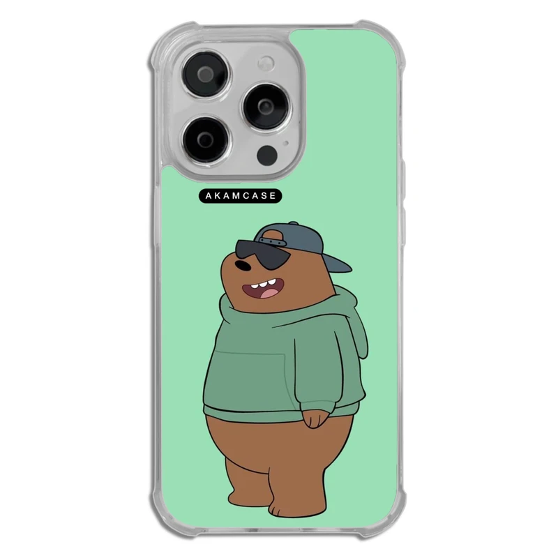 کاور آکام مدل AMCWTA14PRO-BARE BEAR4 مناسب برای گوشی موبایل اپل iPhone 14 Pro