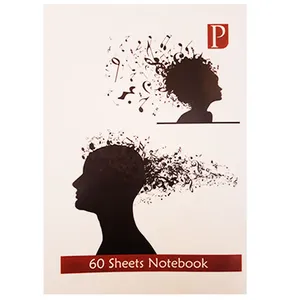 دفتر مشق 60 برگ مدل موسیقی