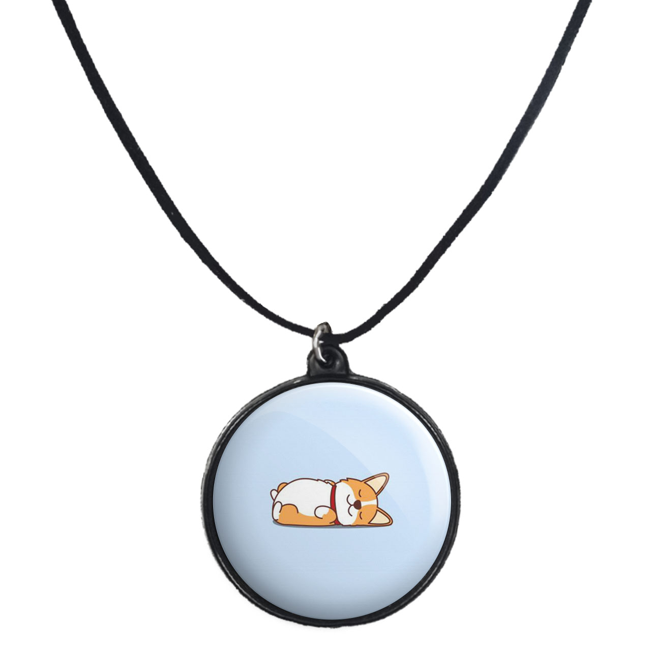 گردنبند پرمانه طرح حیوانات کیوت کد pmb.21451 مدل دو طرفه