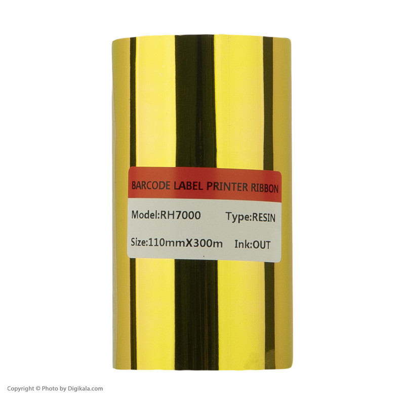 ریبون پرینتر لیبل زن مدل RESIN 110mm x 300m