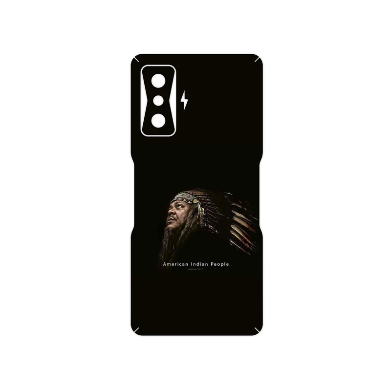 برچسب پوششی ماهوت مدل Portrait of an Indian Man مناسب برای گوشی موبایل شیائومی Poco F4 GT 5G
