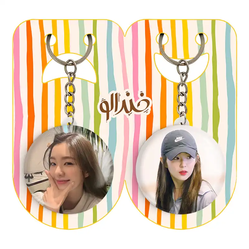 جاکلیدی خندالو مدل آیرین گروه رد ولوت Red Velvet کد 1966419669 مجموعه 2 عددی