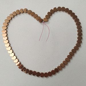 ریسه سنگ هماتیت طرح قلب کد HN1525