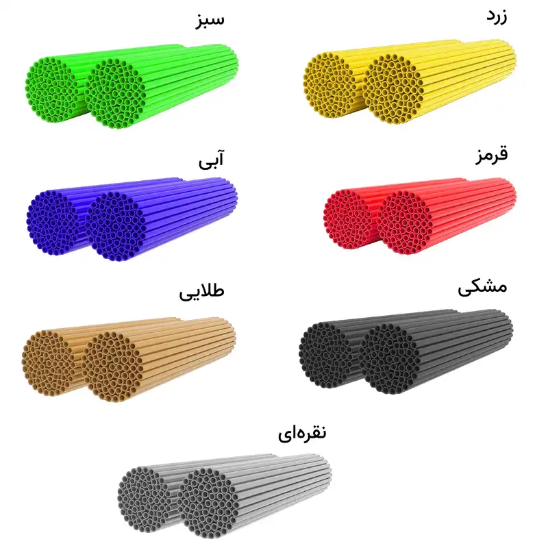 روکش سیم پره دوچرخه مدل 05 بسته 36 عددی