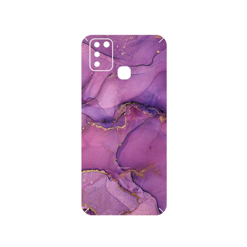 برچسب پوششی ماهوت مدل Purple Marble مناسب برای گوشی موبایل اینفینیکس Smart 6 X657B