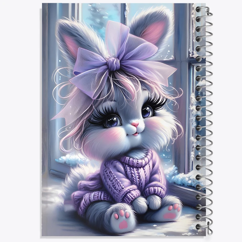 دفتر لیست خرید 50 برگ خندالو طرح خرگوش کیوت کد F7120