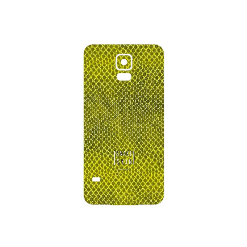 برچسب پوششی ماهوت مدل Yellow Snake Skin مناسب برای گوشی موبایل سامسونگ Galaxy S5