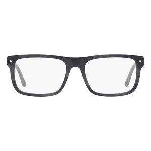 فریم عینک طبی ویفرر (Wayfarer) مردانه جورجیو آرمانی مدل 0AR7043-5301-54 مناسب برای صورت بیضی، قلب، مستطیل و مربع