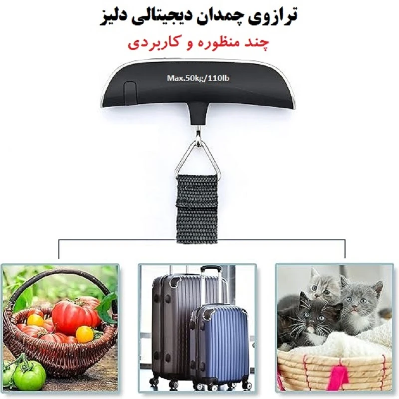 عکس شماره 3 : ترازو چمدان مدل دیجیتالی دلیز