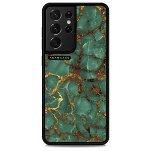 AKAM AMCWSGS21U-MARBEL8 Cover For Samsung Galaxy S21 Ultra