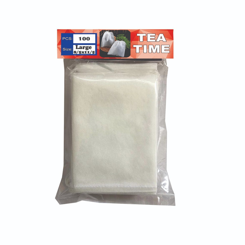 فیلتر چای مدل نخدار Large بسته صد عددی