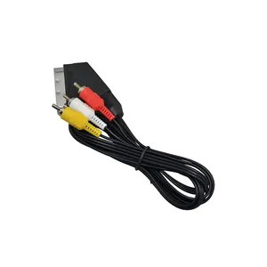 کابل تبدیل Scart به RCA هاما مدل 043178 طول 1.5 متر