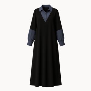 مانتو عبایی زنانه مدل Verdelle کد M5497