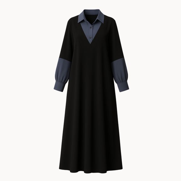 مانتو عبایی زنانه مدل Verdelle کد M5497