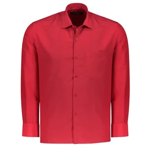 پیراهن آستین بلند یقه برگردان مردانه مدل JEEBDAAR