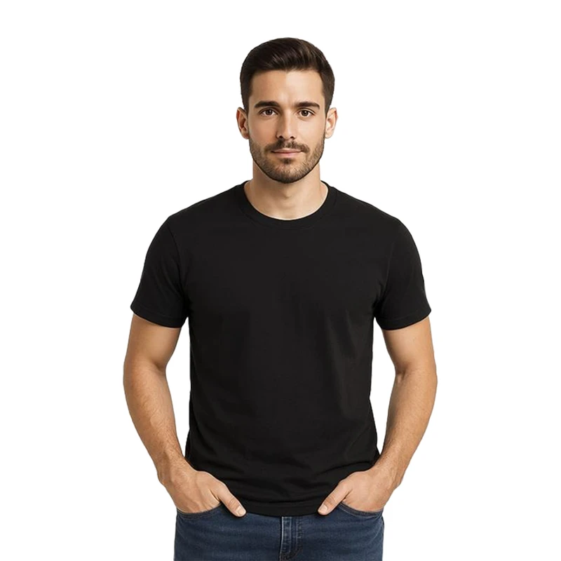 تی‌شرت آستین کوتاه مردانه جین وست مدل بیسیک کد 1551659