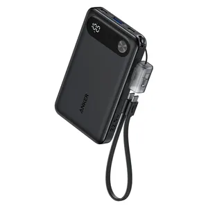 پاوربانک انکر مدل A1257 ظرفیت 10000 میلی آمپر ساعت به همراه کابل USB-C