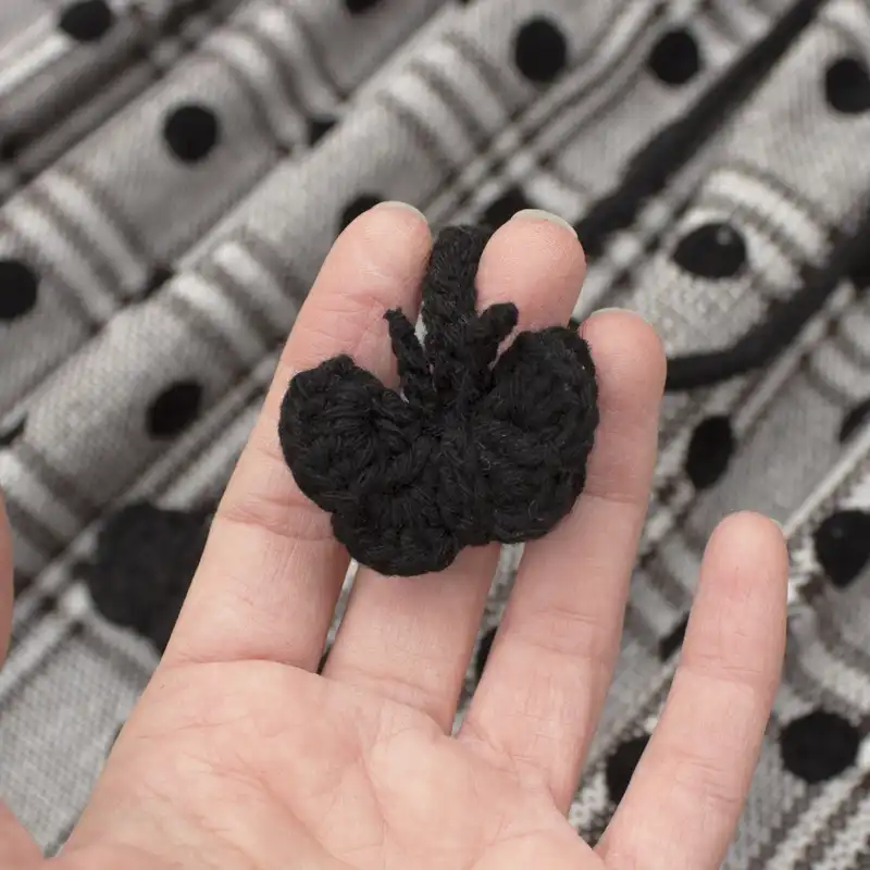 دامن زنانه مدل پرچین خالخالی کد bg00