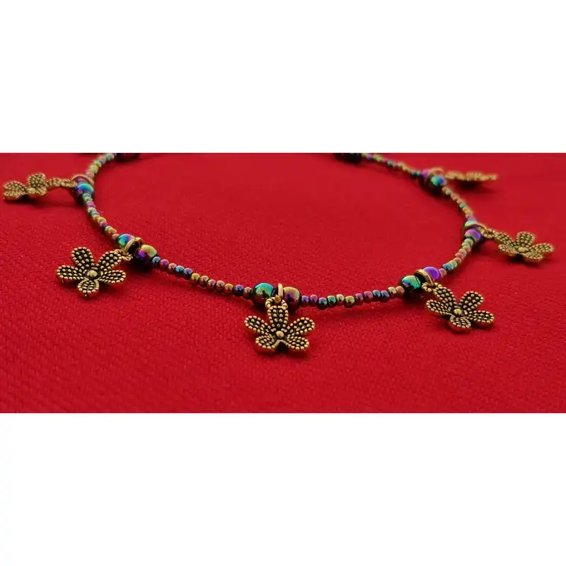 پابند زنانه مدل گل