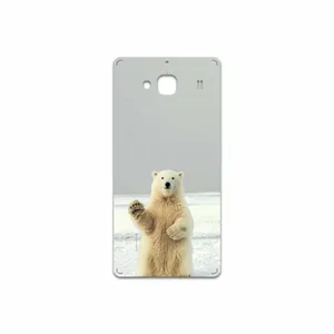 MAHOOT Polar bear Cover Sticker for Xiaomi Redmi 2