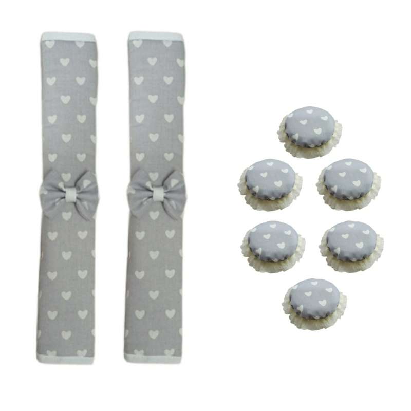 دستگیره یخچال و اجاق گاز مدل قلب کد 504 بسته 8 عددی دستگیره یخچال و اجاق گاز مدل قلب کد 504 بسته 8 عددی