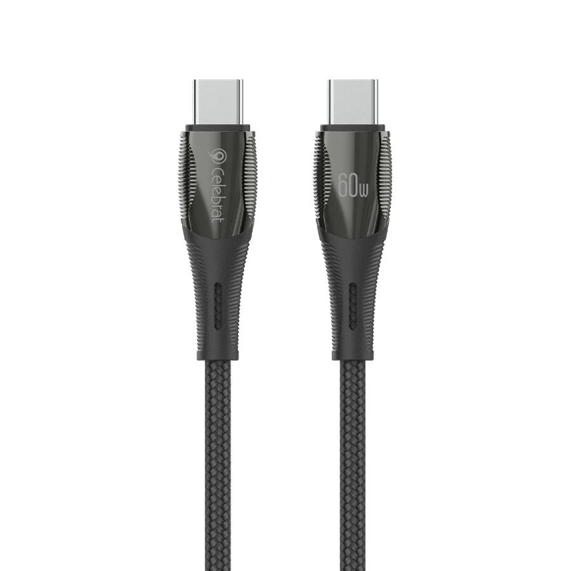 کابل USB-C سلبریت مدل HB-06 طول 1.2 متر