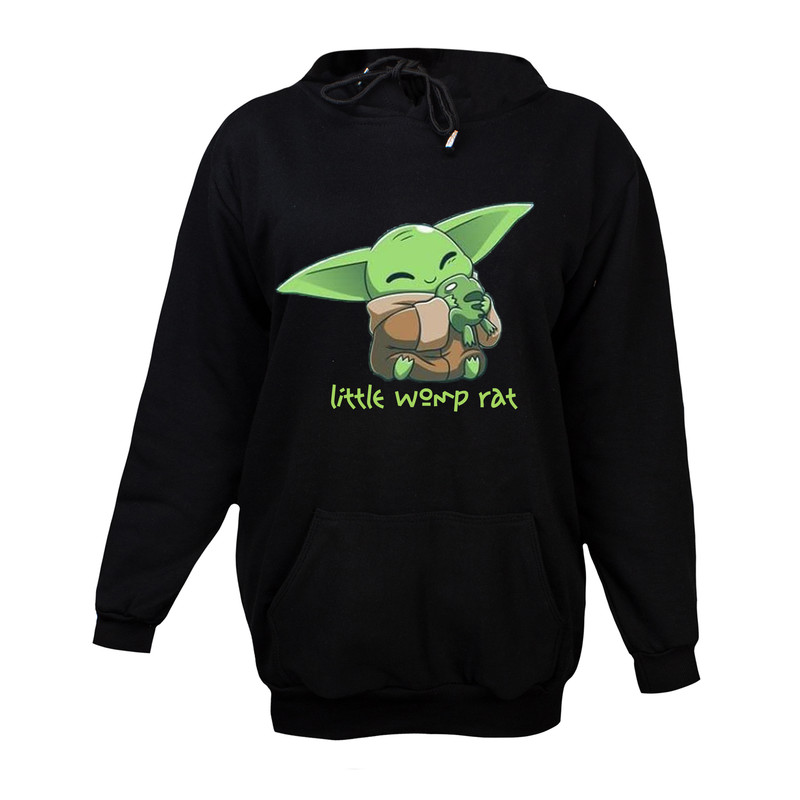 هودی زنانه مدل بیبی یودا