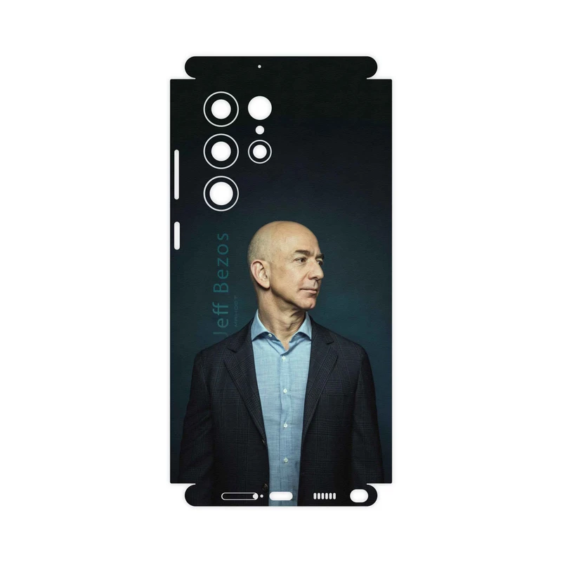 برچسب پوششی ماهوت مدل Jeff-Bezos-FullSkin مناسب برای گوشی موبایل سامسونگ Galaxy S22 Ultra 5G