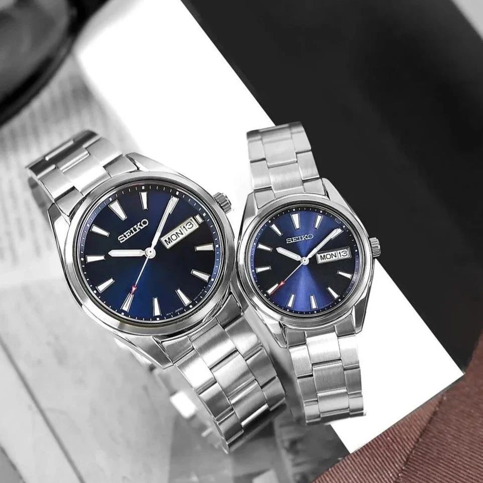 ست ساعت مچی عقربه ای زنانه و مردانه سیکو مدل SUR341P1 SUR353P1 - - 9