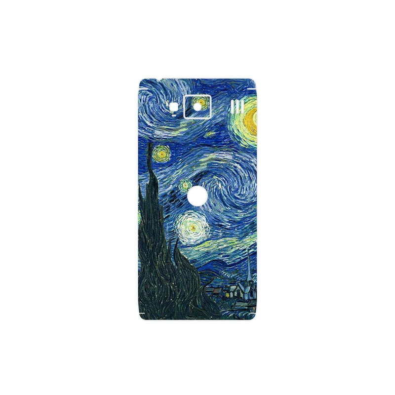 برچسب پوششی ماهوت مدل The Starry Night of van Gogh مناسب برای گوشی موبایل موتورولا Droid Razr HD