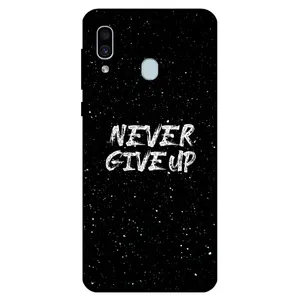 Megafone Never give up 1871 Cover For Samsung Galaxy A40