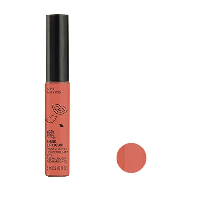رژ لب مایع بادی شاپ مدل Apple Taffy شماره 006 رژ لب مایع بادی شاپ مدل Apple Taffy شماره 006