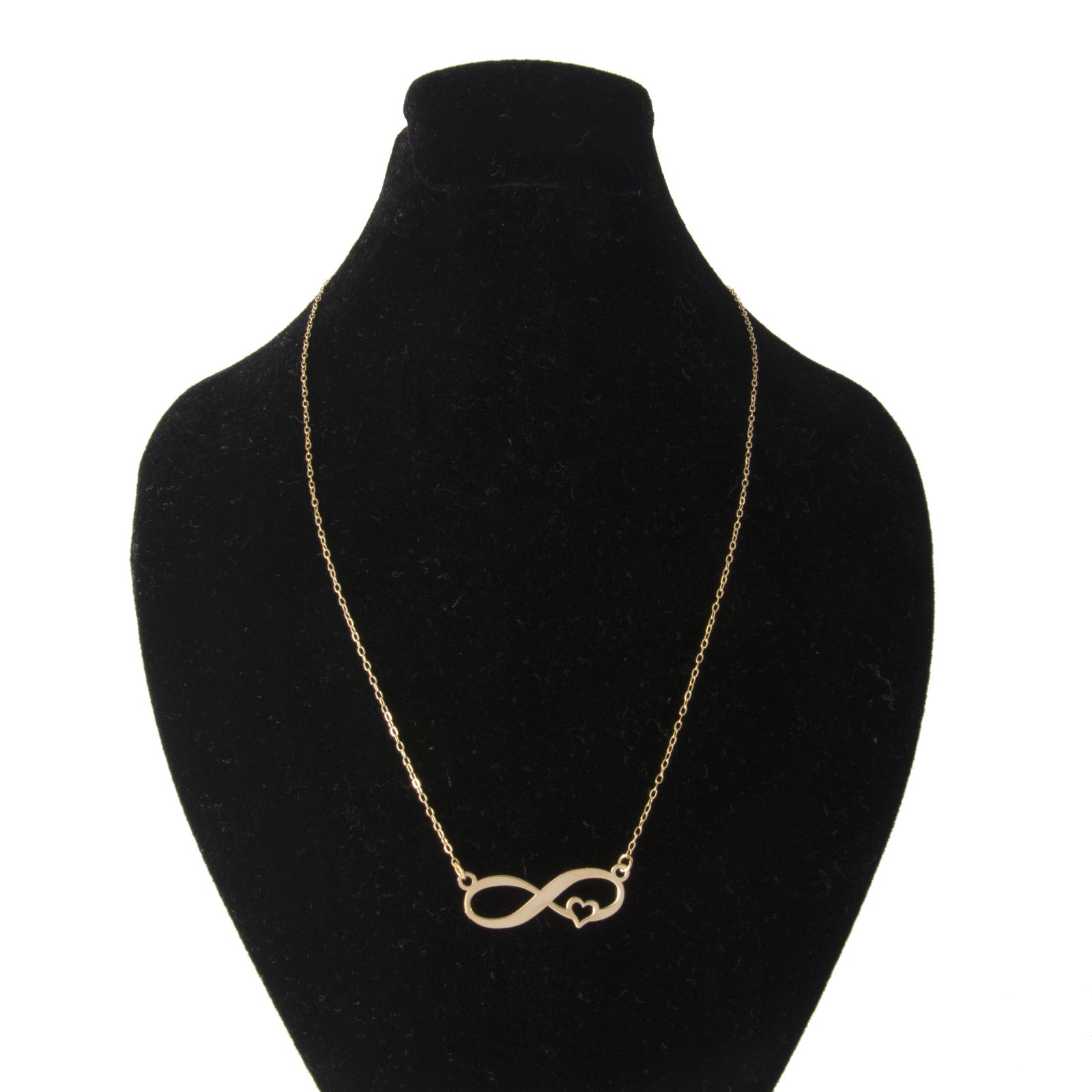 گردنبند طلا 18 عیار زنانه با زنجیر حلقه‌ای (فلامینگو) طلای مستجابی مدل 67090 -  - 1