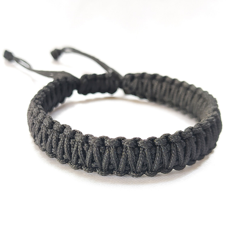 دستبند دست ساز مردانه مدل بافت