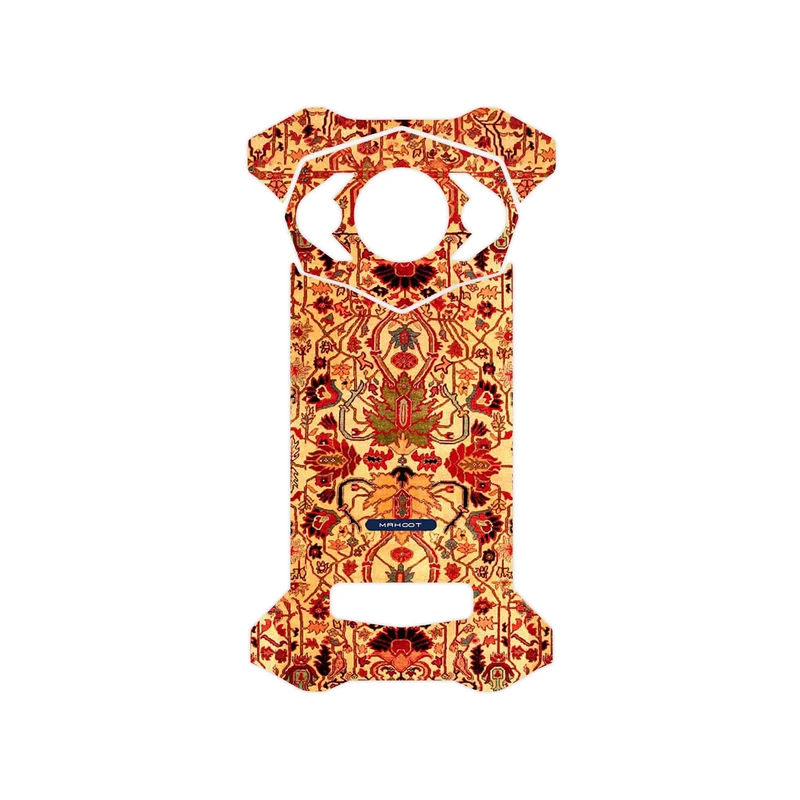 برچسب پوششی ماهوت مدل Persian_Carpet_Yellow مناسب برای گوشی موبایل دوجی S98 Pro