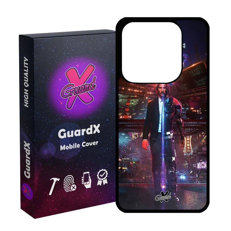 کاور گارد ایکس طرح John Wick مدل 10077 مناسب برای گوشی موبایل شیائومی Redmi Note 14 4G
