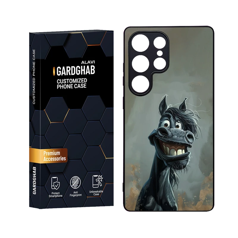 کاور گارد قاب علوی مدل Glass مناسب برای گوشی موبایل سامسونگ  Galaxy S25 Ultra