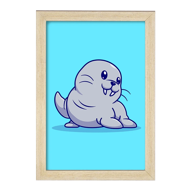 تابلو خندالو مدل حیوانات بامزه فک کد 29670