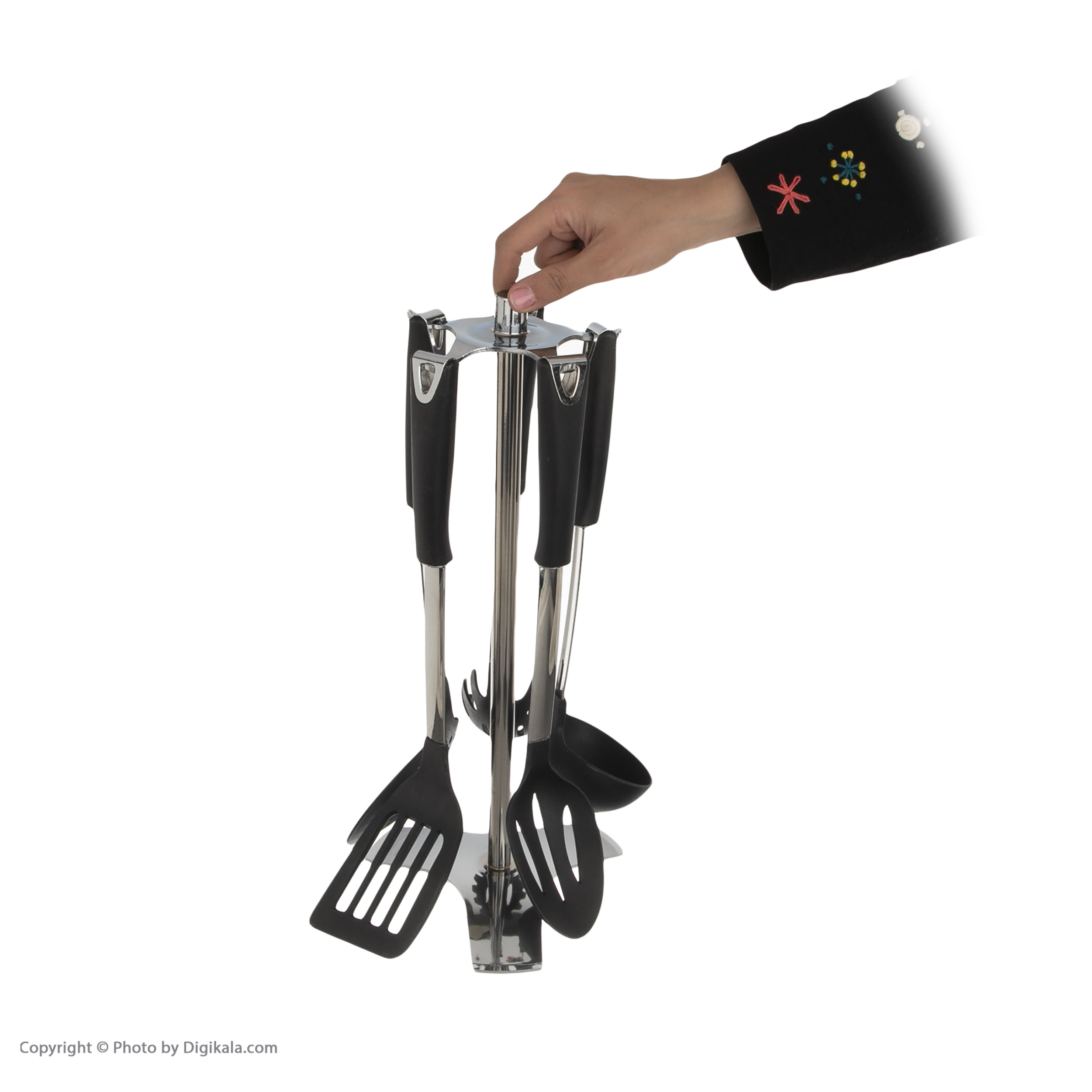 سرویس کفگیر و ملاقه 6 پارچه تلفانکن مدل BPZ-02-90